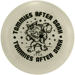 Promotional Flying Discs: 9.5 inch Ultimate Glow in the Dark Flyers